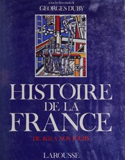 Histoire de la France : ouvrage en trois volumes /