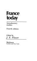 France today : introductory studies /