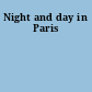 Night and day in Paris