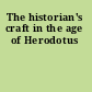 The historian's craft in the age of Herodotus