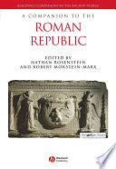 A companion to the Roman Republic