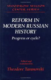 Reform in modern Russian history : progress or cycle? /