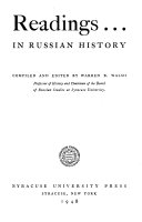 Readings in Russian history.