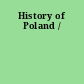 History of Poland /