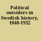 Political outsiders in Swedish history, 1848-1932