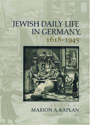 Jewish daily life in Germany, 1618-1945 /