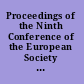 Proceedings of the Ninth Conference of the European Society for Central Asia studies