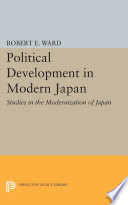 Political development in modern Japan /