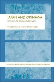 Japan and Okinawa : structure and subjectivity /