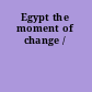 Egypt the moment of change /