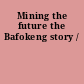 Mining the future the Bafokeng story /