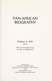Pan-African biography /