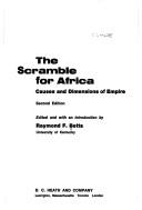 The scramble for Africa ; causes and dimensions of empire /