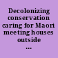 Decolonizing conservation caring for Maori meeting houses outside New Zealand /