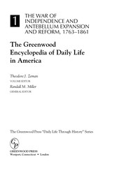 The Greenwood encyclopedia of daily life in America /