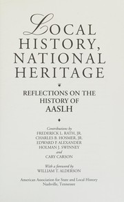 Local history, national heritage : reflections on the history of AASLH /