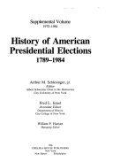 History of American presidential elections, 1789-1984.