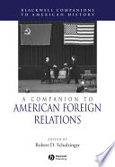 A companion to American foreign relations