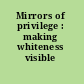 Mirrors of privilege : making whiteness visible /