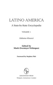 Latino America : a state-by-state encyclopedia /