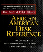 The New York Public Library African American desk reference /