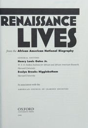 Harlem Renaissance lives from the African American national biography /