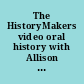 The HistoryMakers video oral history with Allison J. Davis.