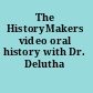 The HistoryMakers video oral history with Dr. Delutha King.
