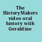 The HistoryMakers video oral history with Geraldine McCullough.