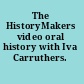 The HistoryMakers video oral history with Iva Carruthers.