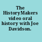 The HistoryMakers video oral history with Joe Davidson.