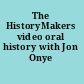 The HistoryMakers video oral history with Jon Onye Lockard.