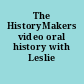 The HistoryMakers video oral history with Leslie Outerbridge.