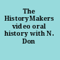 The HistoryMakers video oral history with N. Don Wycliff.