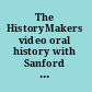 The HistoryMakers video oral history with Sanford Cloud, Jr.