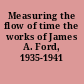 Measuring the flow of time the works of James A. Ford, 1935-1941 /