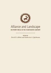 Alliance and landscape on Perry Mesa in the fourteenth century /