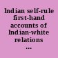 Indian self-rule first-hand accounts of Indian-white relations from Roosevelt to Reagan /