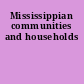 Mississippian communities and households