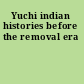 Yuchi indian histories before the removal era