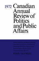 Canadian annual review of politics and public affairs.