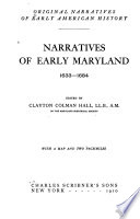 Narratives of early Maryland, 1633-1684