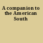 A companion to the American South