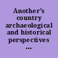 Another's country archaeological and historical perspectives on cultural interactions in the southern colonies /