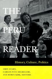 The Peru reader : history, culture, politics /