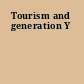 Tourism and generation Y