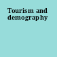 Tourism and demography