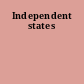 Independent states