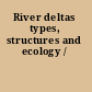 River deltas types, structures and ecology /