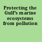 Protecting the Gulf's marine ecosystems from pollution